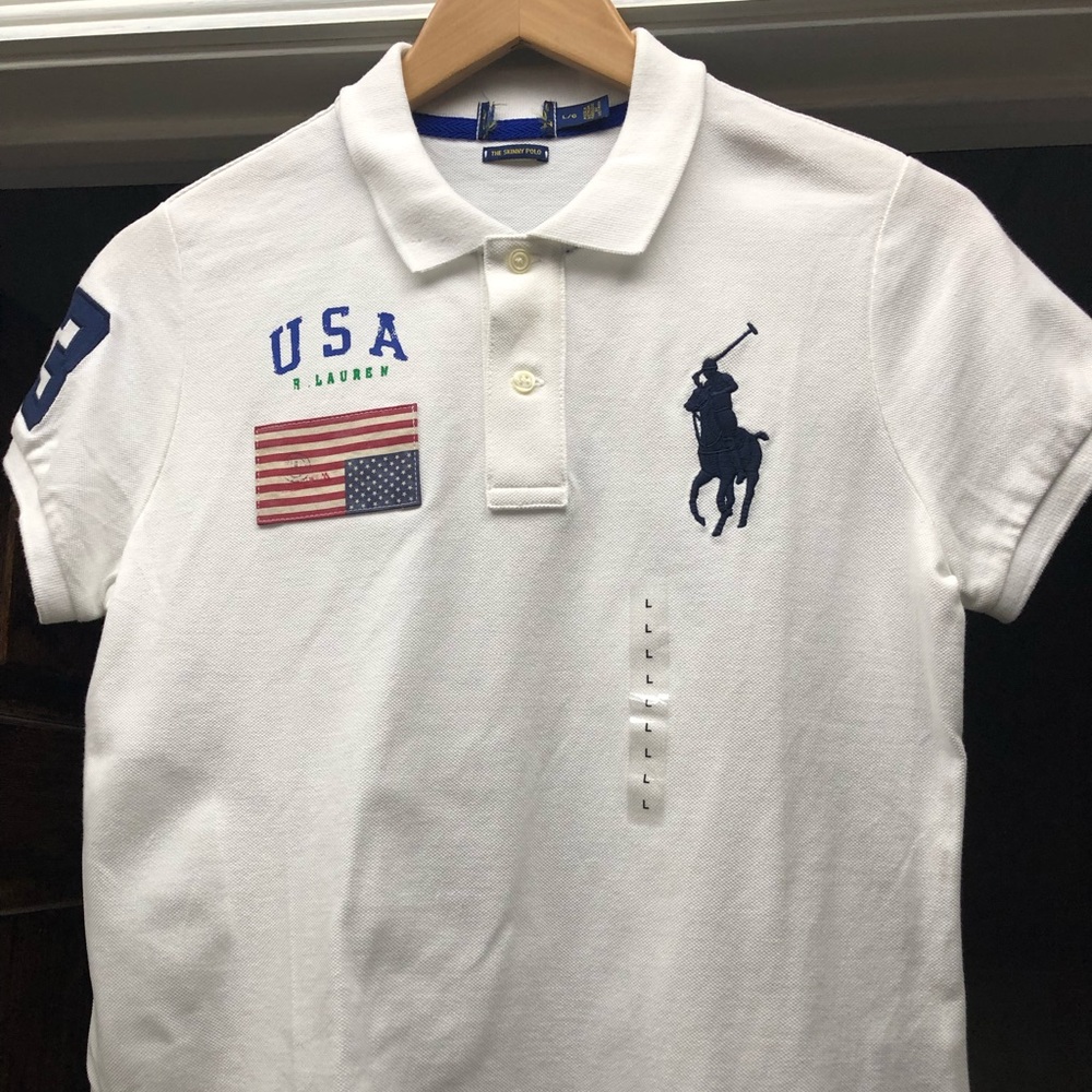 Women’s - Sz Lg - Ralph Lauren - Polo - New Skinny